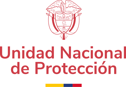 Logo de la Unidad Nacional de Protección, cliente de ChimpX